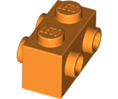 Brick, Modified 1 x 2 with Studs on 2 Sides