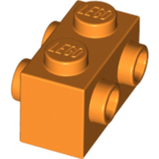 Brick, Modified 1 x 2 with Studs on 2 Sides