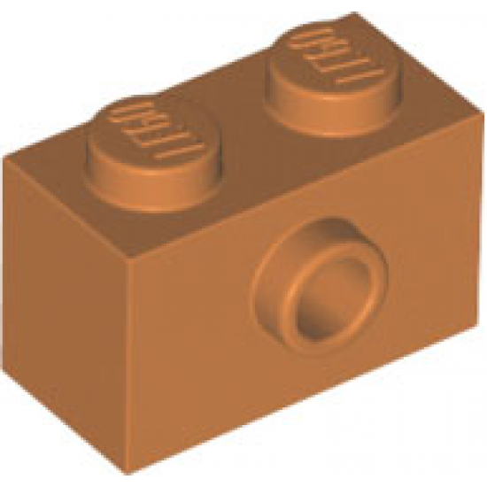 Brick, Modified 1 x 2 with Stud on Side