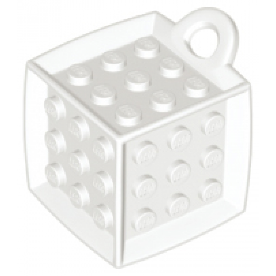 Bag Tag Cube with 3 x 3 Studs on All Sides