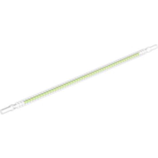Hose Flexible Ribbed with 8mm Ends, 19L with Lime Center Pattern