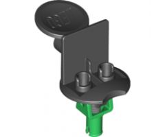 Sports Minifigure Stand Soccer with Spring and Green Pin