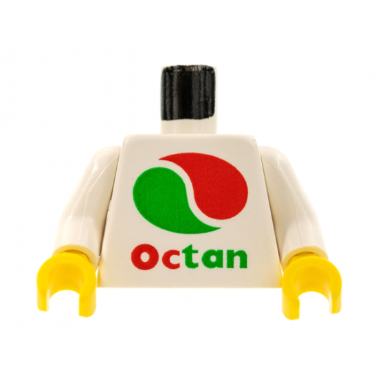 Torso Octan Logo Pattern (Reissue) / White Arms / Yellow Hands