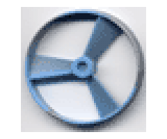 Bionicle Rhotuka Spinner with Code on Side and Marbled Pearl Light Gray Pattern