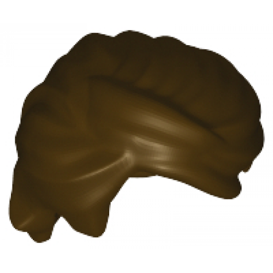 Minifigure, Hair Swept Back Tousled