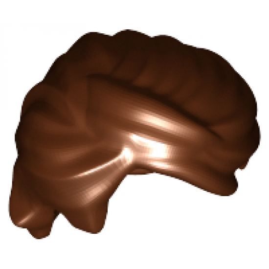 Minifigure, Hair Swept Back Tousled