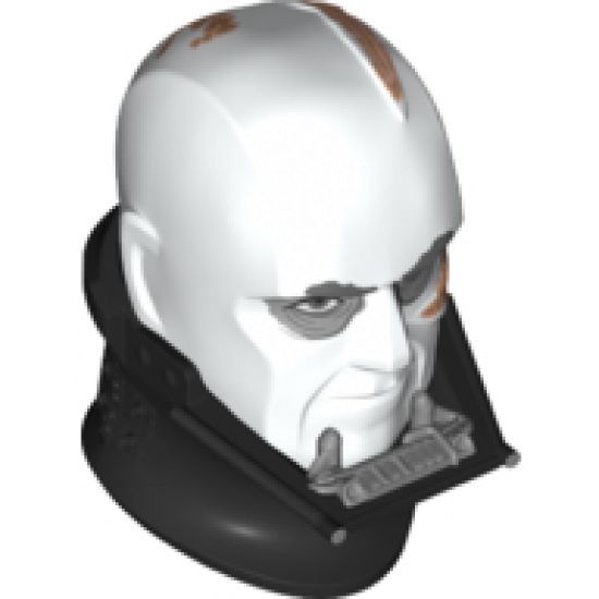 Large Figure Part Head Modified SW Darth Vader Pattern
