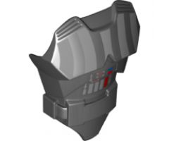 Large Figure Part Torso with SW Darth Vader Pattern