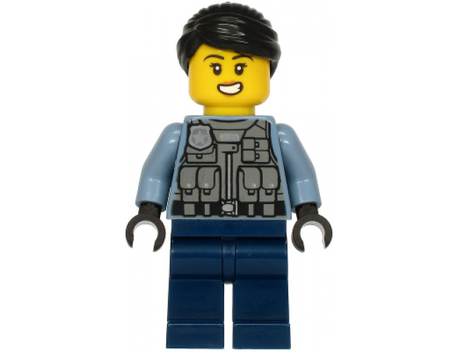 Police Officer - Rooky Partnur, Sand Blue Jacket