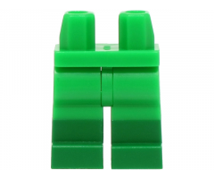 Hips and Legs with Molded Green Lower Legs / Boots  Pattern (BAM)