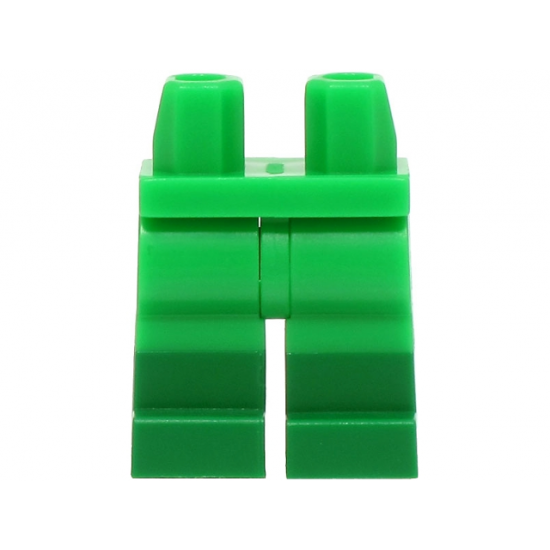 Hips and Legs with Molded Green Lower Legs / Boots  Pattern (BAM)