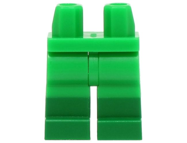 Hips and Legs with Molded Green Lower Legs / Boots  Pattern (BAM)