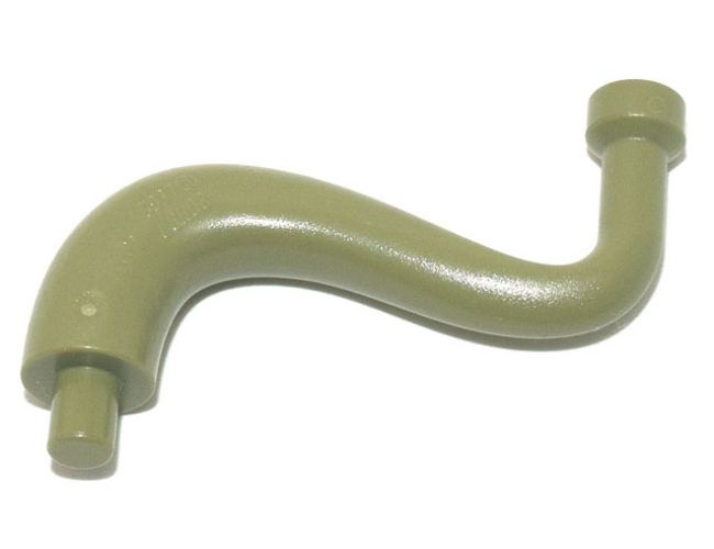 Elephant Tail / Trunk with Bar End - Long Straight Tip