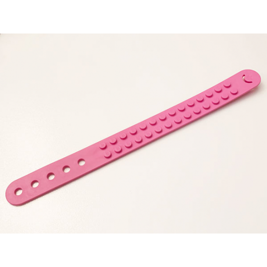 Bracelet with 2 x 14 Studs and 5 Holes