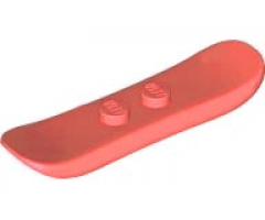 Minifigure, Utensil Snowboard Small