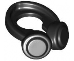 Minifigure, Body Wear Headphones Around Neck