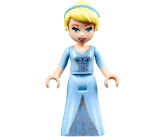 Cinderella - Two-Colored Dress and Brown Eyebrows