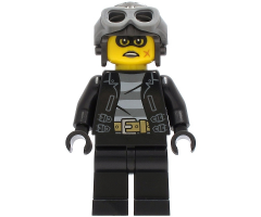 Police - Clara the Criminal, Pearl Dark Gray Aviator Cap