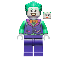 The Joker - Orange Bow Tie, Green Arms