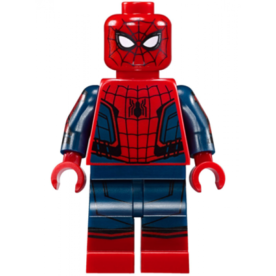 Spider-Man - Black Web Pattern, Red Torso Small Vest, Red Boots