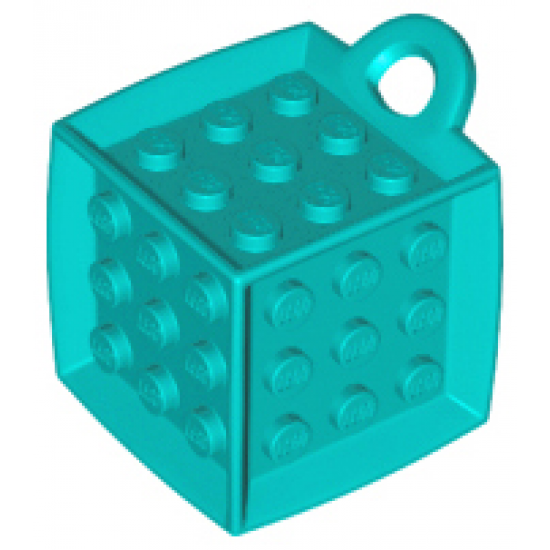 Bag Tag Cube with 3 x 3 Studs on All Sides