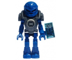 Hero Factory Mini - Surge - Flat Silver Armor with Datapad
