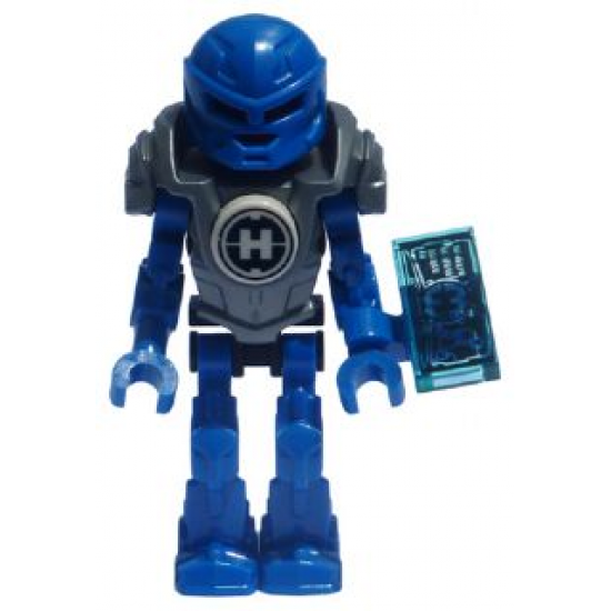 Hero Factory Mini - Surge - Flat Silver Armor with Datapad