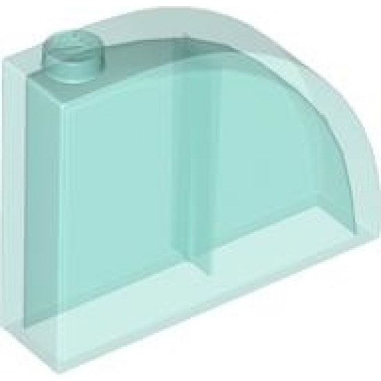 Slope, Curved 4 x 1 x 2 2/3 with Stud