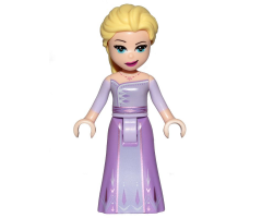 Elsa - Lavender and Medium Lavender Dress