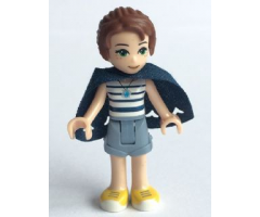 Emily Jones, Sand Blue Shorts - with Cape