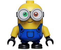 Minion Bob - Blue Overalls, no Eyelids