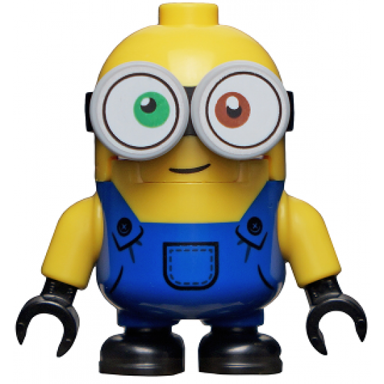 Minion Bob - Blue Overalls, no Eyelids