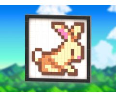 Rabbit Mosaic (From Stardew Valley)