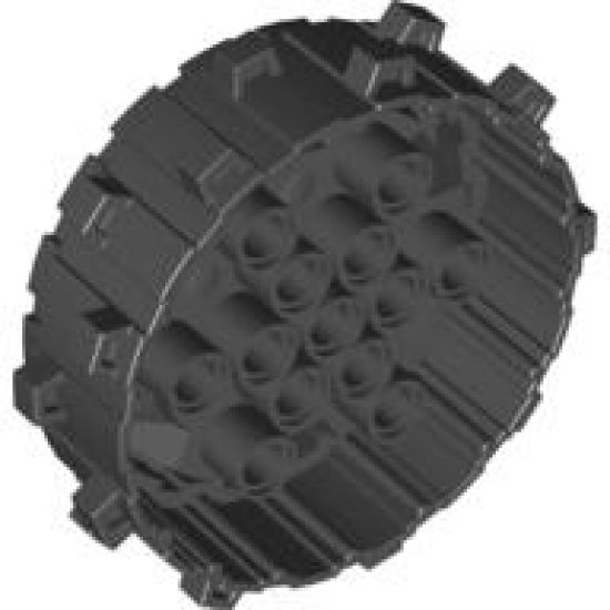 Wheel Hard Plastic with Small Cleats