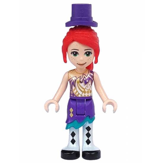 Friends Mia, Dark Purple Skirt and Top Hat