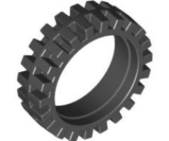 Tire & Tread 23mm D. x 7mm Offset Tread - Band Around Center of Tread