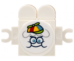 Cloud Baby White with Sticker 1