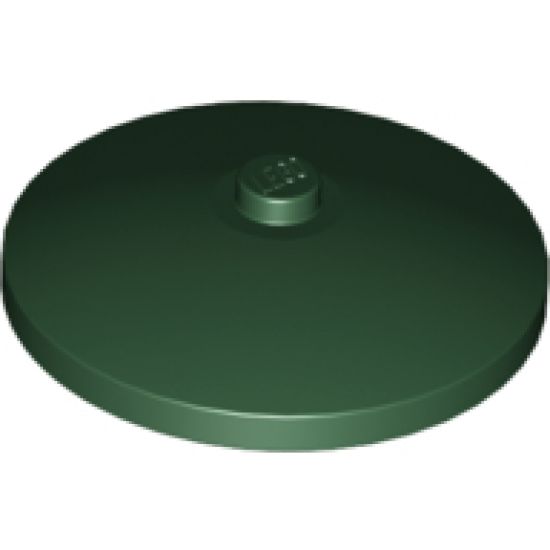 Dish 4 x 4 Inverted (Radar) with Solid Stud