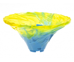 Tornado of Spinjitzu Wide with Marbled Trans-Yellow Top Pattern