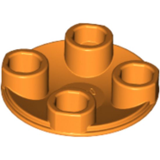 Plate, Round 2 x 2 with Rounded Bottom (Boat Stud)