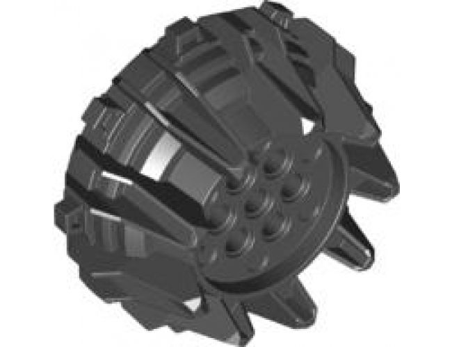 Wheel Hard Plastic with Small Cleats and Flanges