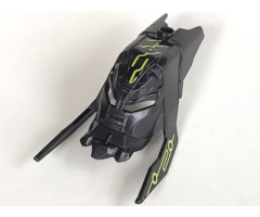 Bionicle, Kanohi Mask Tuma (Glatorian), Lime Green Pattern (Stickers) - Set 8991