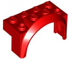 Vehicle, Mudguard 4 x 2 1/2 x 2 with Arch Round