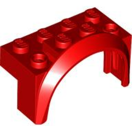 Vehicle, Mudguard 4 x 2 1/2 x 2 with Arch Round