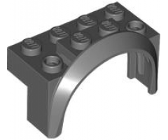 Vehicle, Mudguard 4 x 2 1/2 x 2 with Arch Round