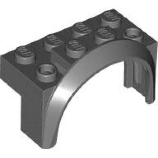Vehicle, Mudguard 4 x 2 1/2 x 2 with Arch Round