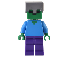 Zombie - Flat Silver Helmet