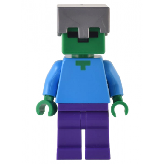 Zombie - Flat Silver Helmet