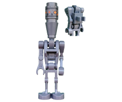 IG-88 without Round 1 x 1 Plate