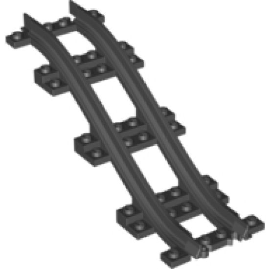 Train, Track Plastic, Narrow, Ramp, 5 Bricks Elevation